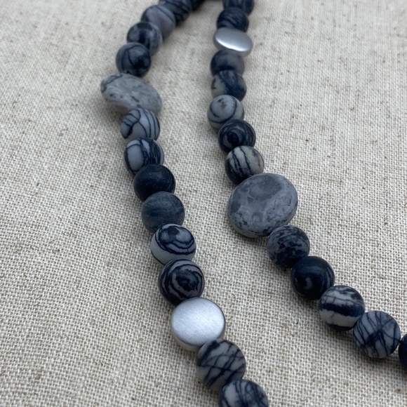 J. Jill NEW Stylish & Unique Jasper Cascading Necklace NWT - Picture 9 of 9